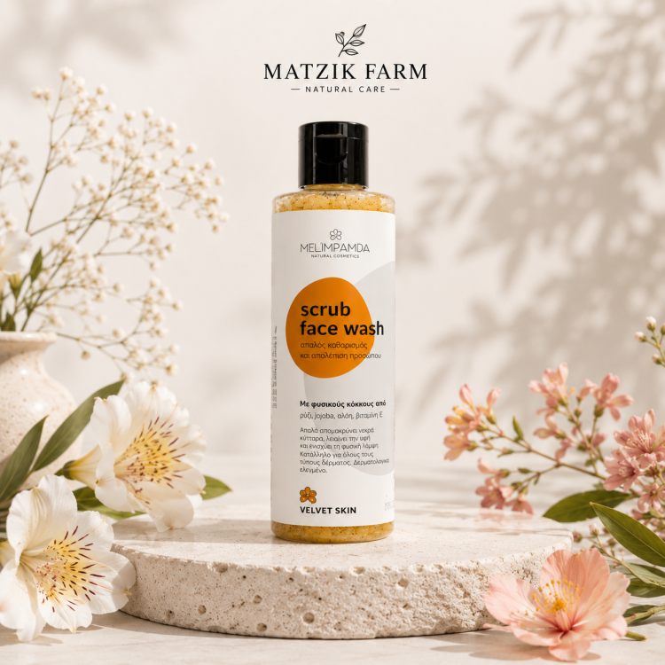 SCRUB FACE WASH 200 ML