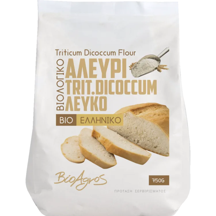ΑΛΕΥΡΙ ΔΙΚΟΚΚΟΥ  ΣΙΤΟΥ ΛΕΥΚΟ  Βιοαγρός Bio