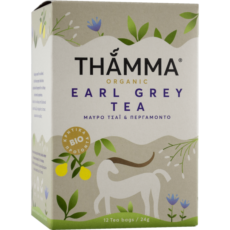 Τσάι Earl Grey (12x2g) 24g Thamma Bio