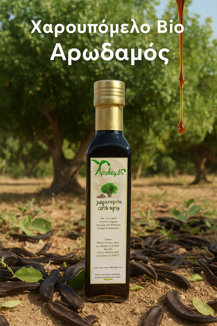 Χαρουπόμελο Bio Αρωδαμός 330ml
