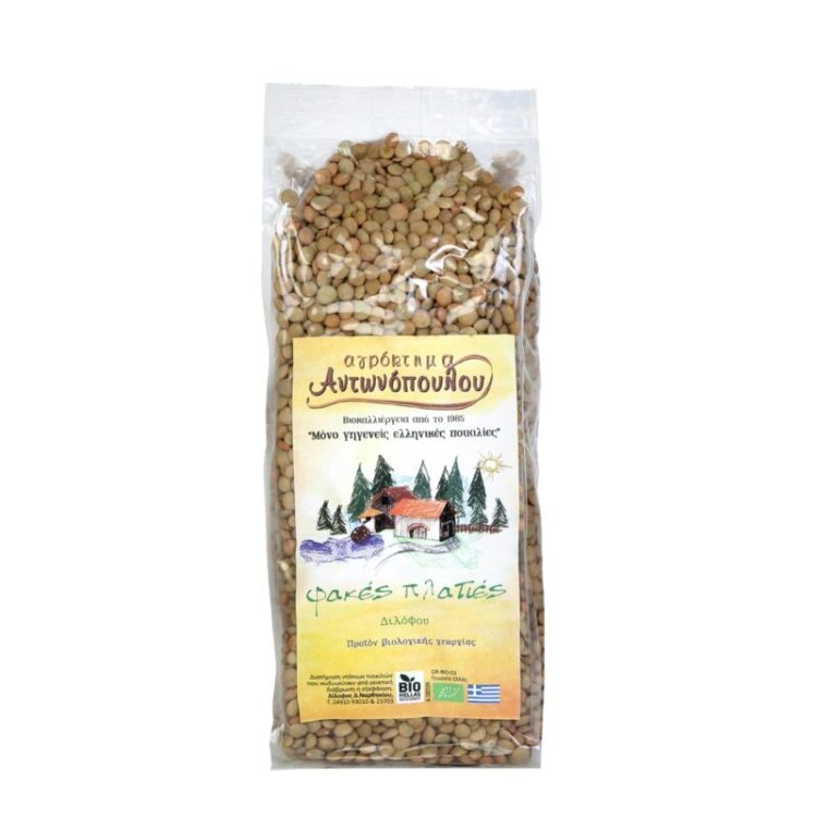 ΦΑΚΕΣ ΠΛΑΤΙΕΣ ΒΙΟ(500g)